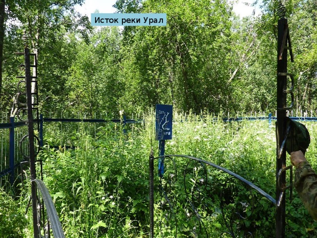 Исток реки Урал 