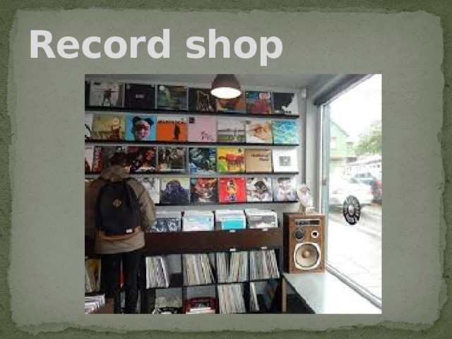 Record shop 