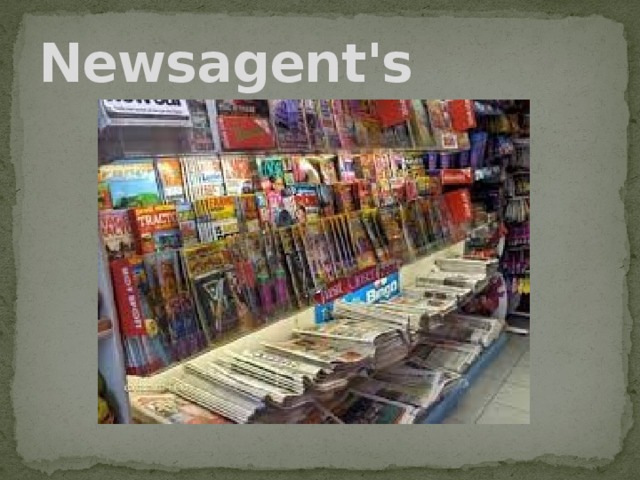 Newsagent's 