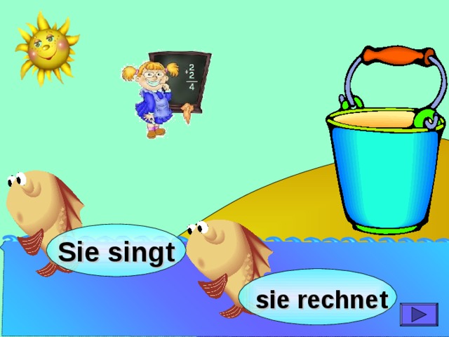 Sie singt  sie rechnet 