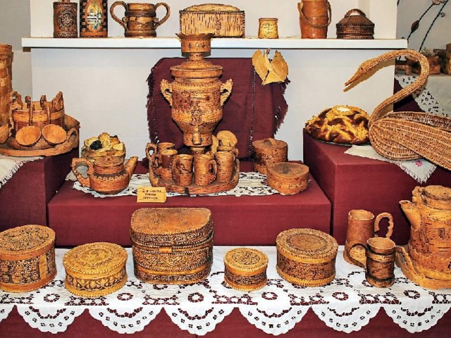 Изделия из бересты  