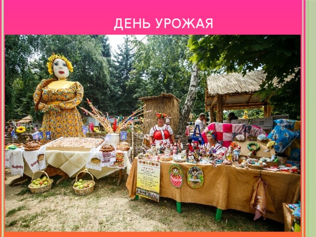 ДЕНЬ УРОЖАЯ 