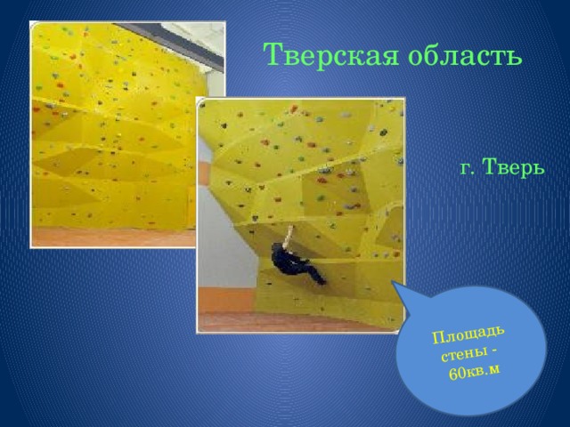 Площадь стены - 60кв.м Тверская область  г. Тверь 