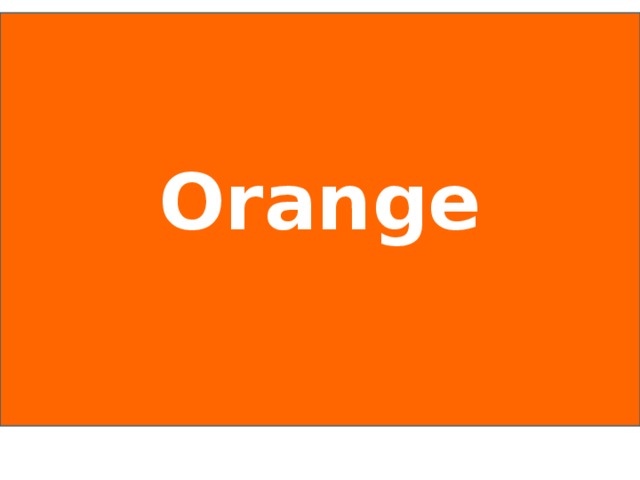 Orange 