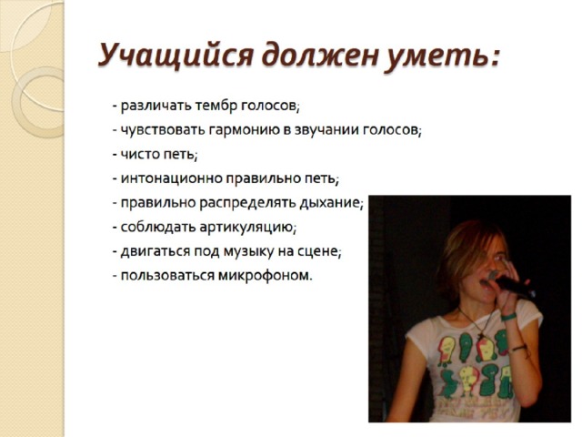 Учащийся должен уметь: 