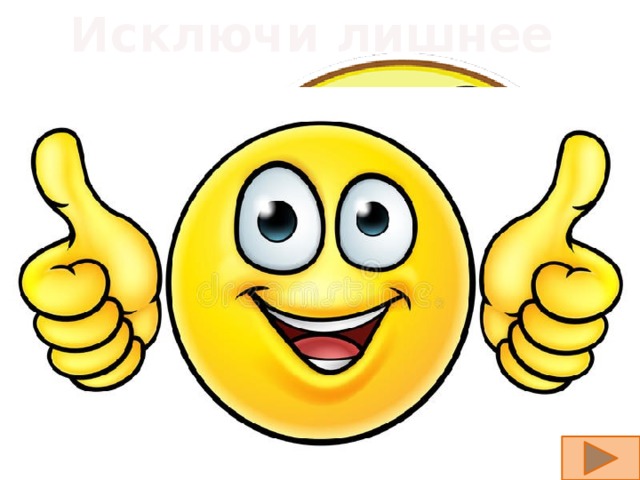 Исключи лишнее 
