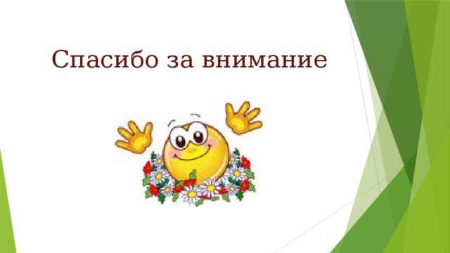 Спасибо за внимание 
