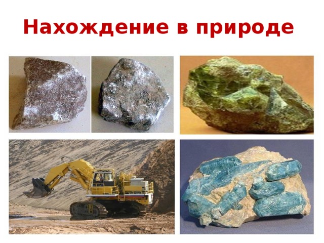 Нахождение в природе 