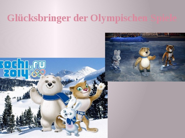 Glücksbringer der Olympischen Spiele  