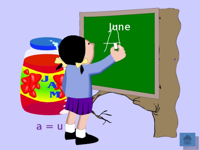 June , , , a = u 