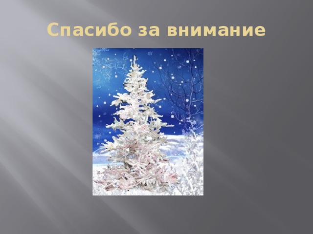 Спасибо за внимание 