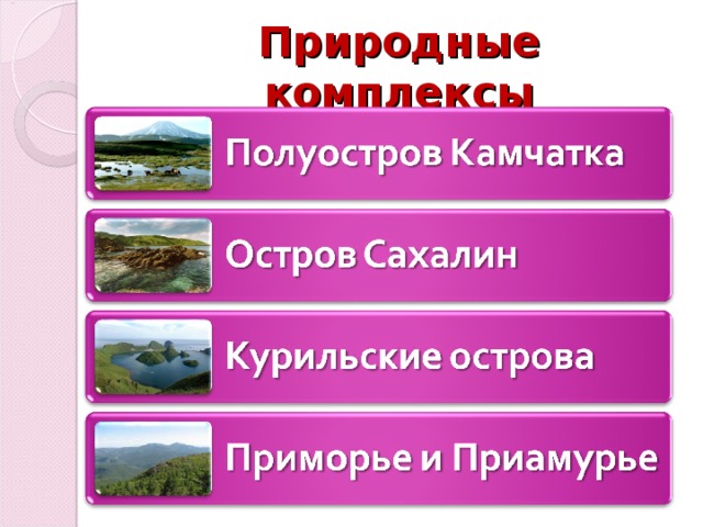 Природные комплексы 