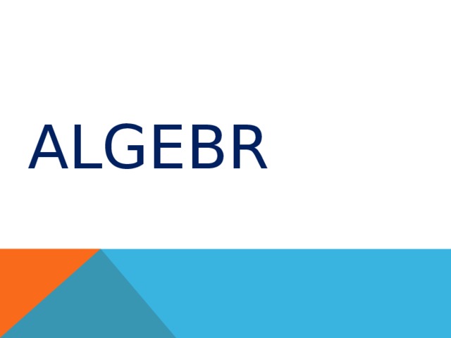 algebr 