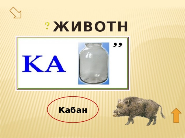 ЖИВОТНЫЕ 20 Кабан  