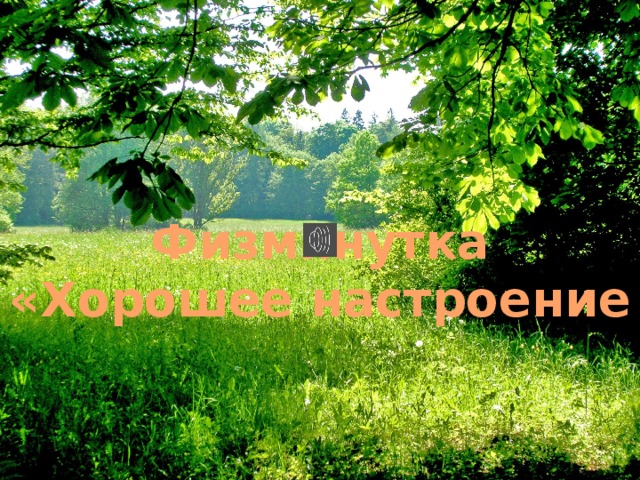 Шаблон презентации  «Подсолнухи» Физминутка «Хорошее настроение Автор: Беркутова Наталья Александровна Учитель английского языка МБОУ СОШ№9 г. Азов Ростовской области