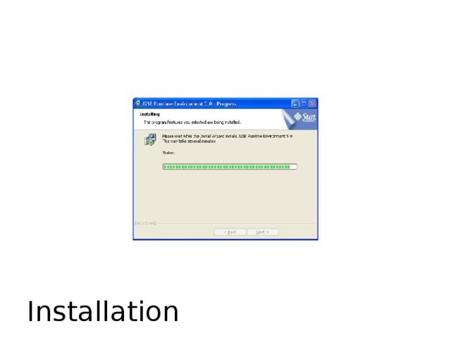 Installation 