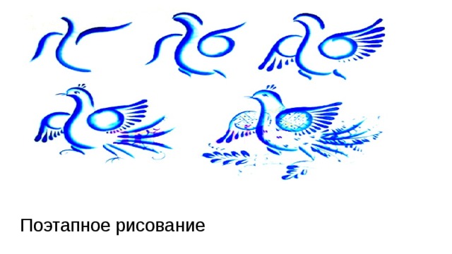 Поэтапное рисование  