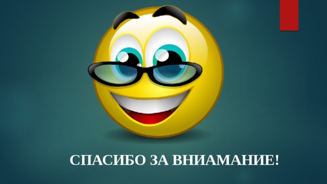 СПАСИБО ЗА ВНИАМАНИЕ! 