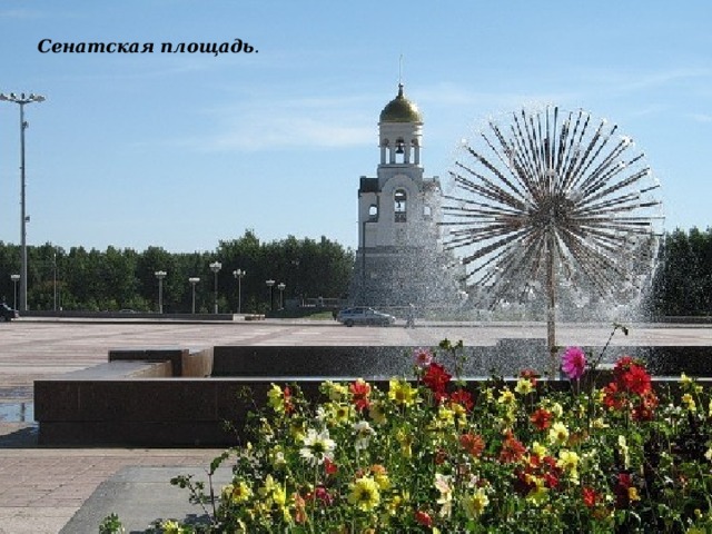 Сенатская площадь . 