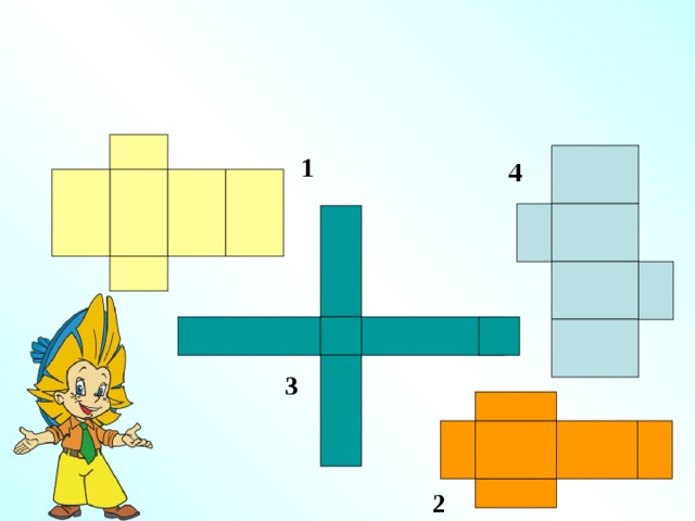 1 4 3 2 