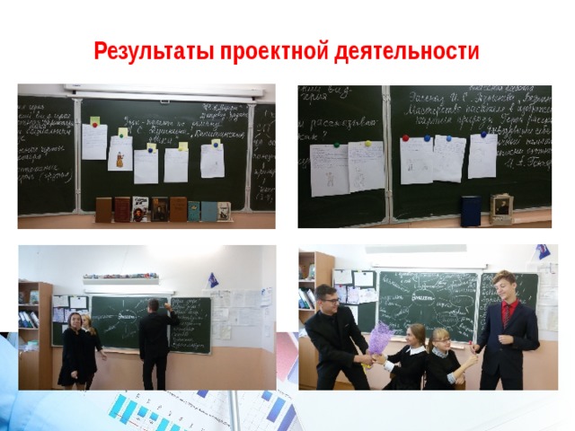 Результаты проектной деятельности 