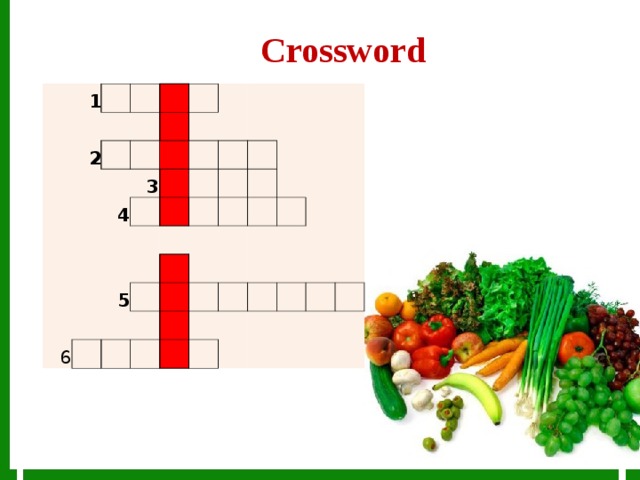 Crossword 1 2 3 4 5 6 