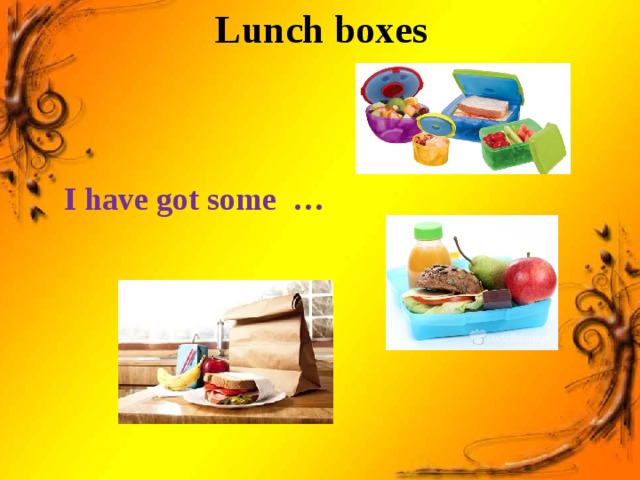 Lunch boxes I have got some …   
