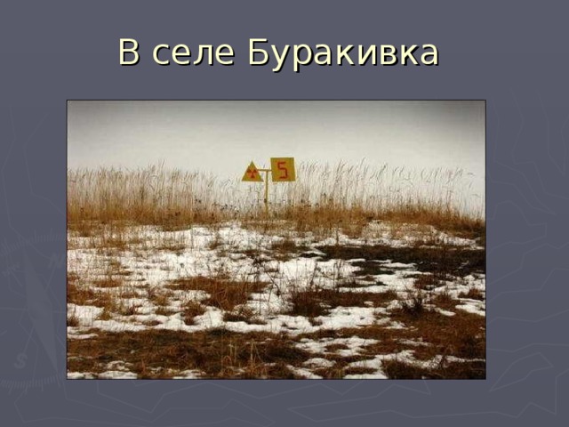 В селе Буракивка 