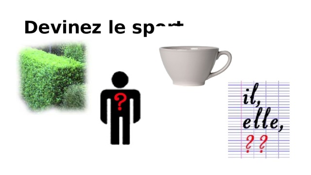 Devinez le sport 