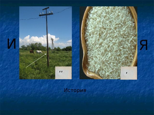 И Я ,, ,  История 