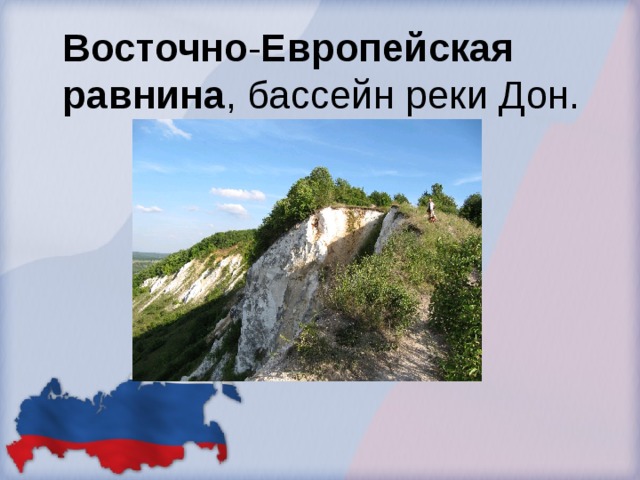 Восточно - Европейская  равнина , бассейн реки Дон. 