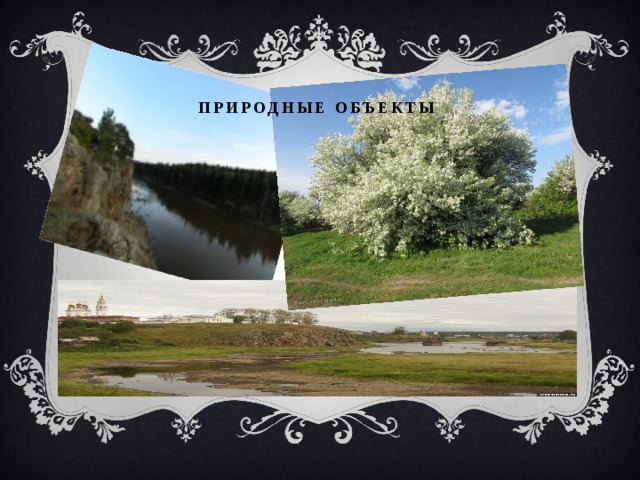 природные объекты 