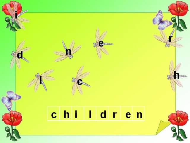 i r e n d h l c h n e d c l i r 