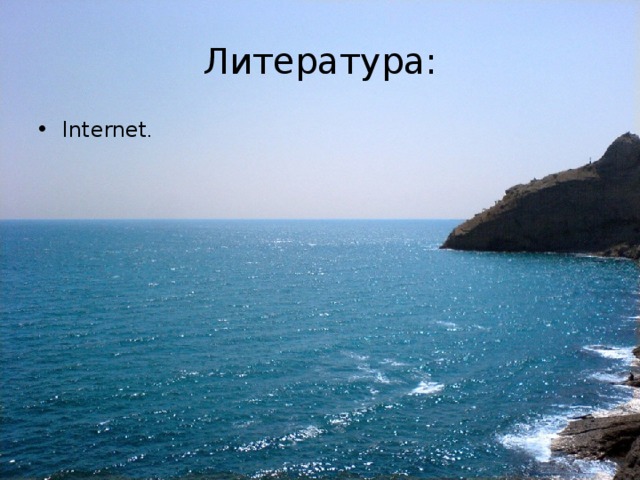 Литература: Internet . 