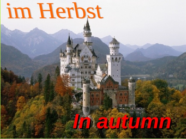In autumn 