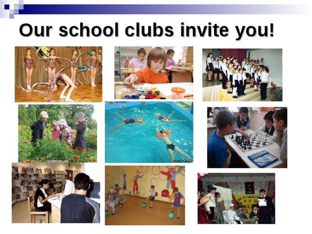 Our school clubs invite you!   