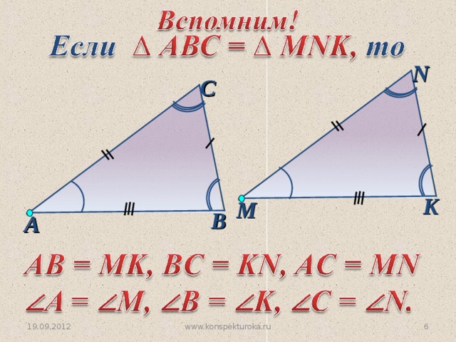 N С K M В А www.konspekturoka.ru 5 19.09.2012 