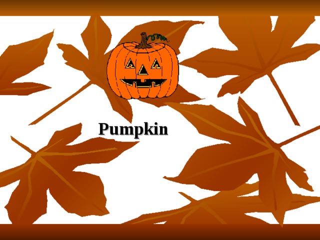  Pumpkin 