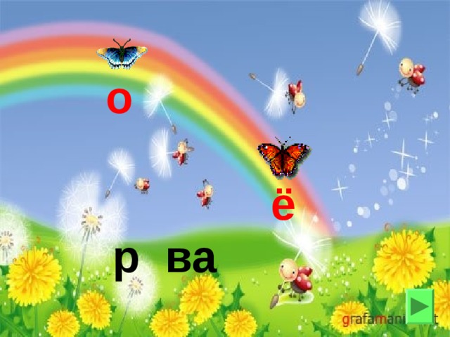 о ё р ва 