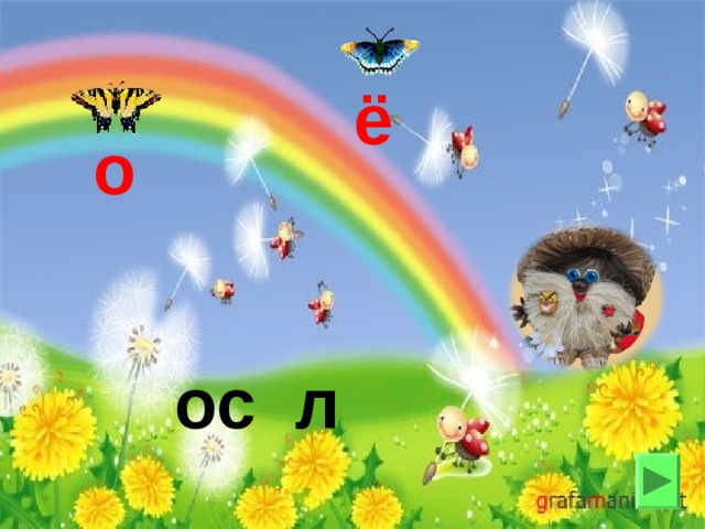 ё о ос л 