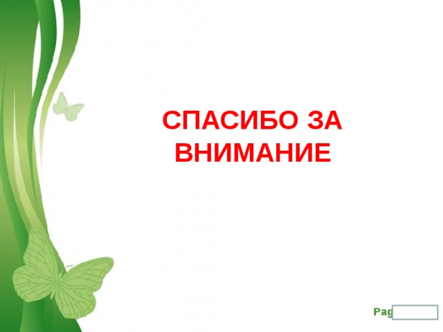 СПАСИБО ЗА ВНИМАНИЕ 