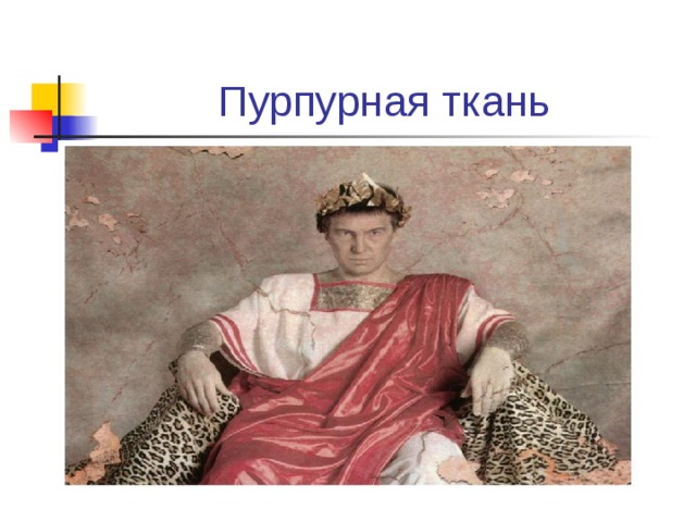 Пурпурная ткань 