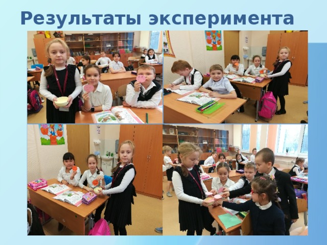 Результаты эксперимента 