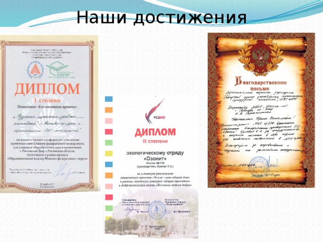 Наши достижения 