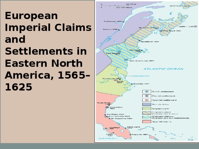 European Colonization - Английский язык - Презентации - ВУЗ