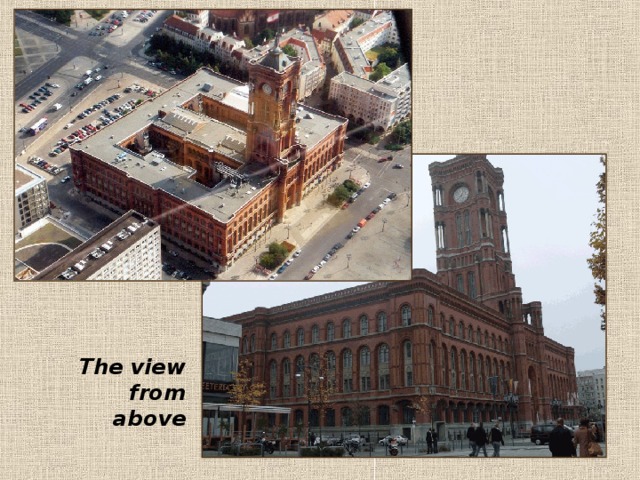   The view from above 