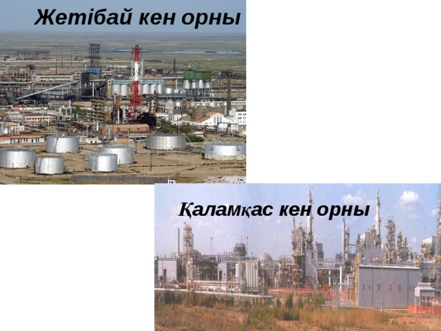 Жетібай кен орны Қаламқас кен орны 