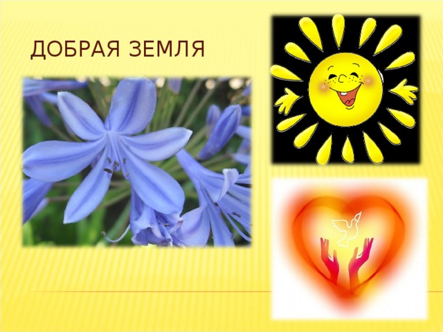 ДОБРАЯ ЗЕМЛЯ 
