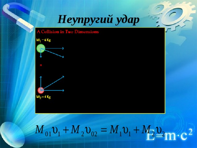 Неупругий удар 