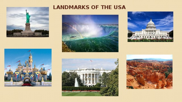 Landmarks of the usa 